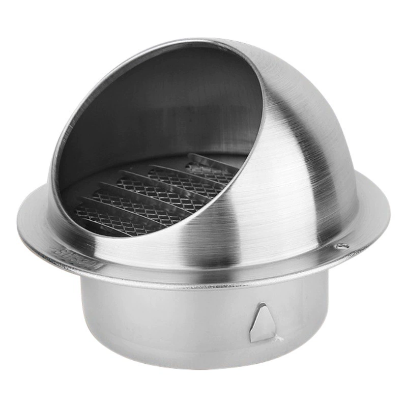 Вытяжная система свежего воздуха, полный теплообменник, вытяжка из нержавеющей стали, вентиляция, дождевик, выход воздуха, свежий воздух