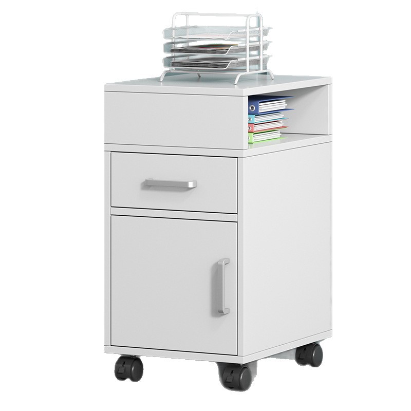 Mesita de noche súper estrecha Mesita de almacenamiento simple y moderna Mesita de almacenamiento pequeña junto a la cama Estante simple para el hogar del dormitorio