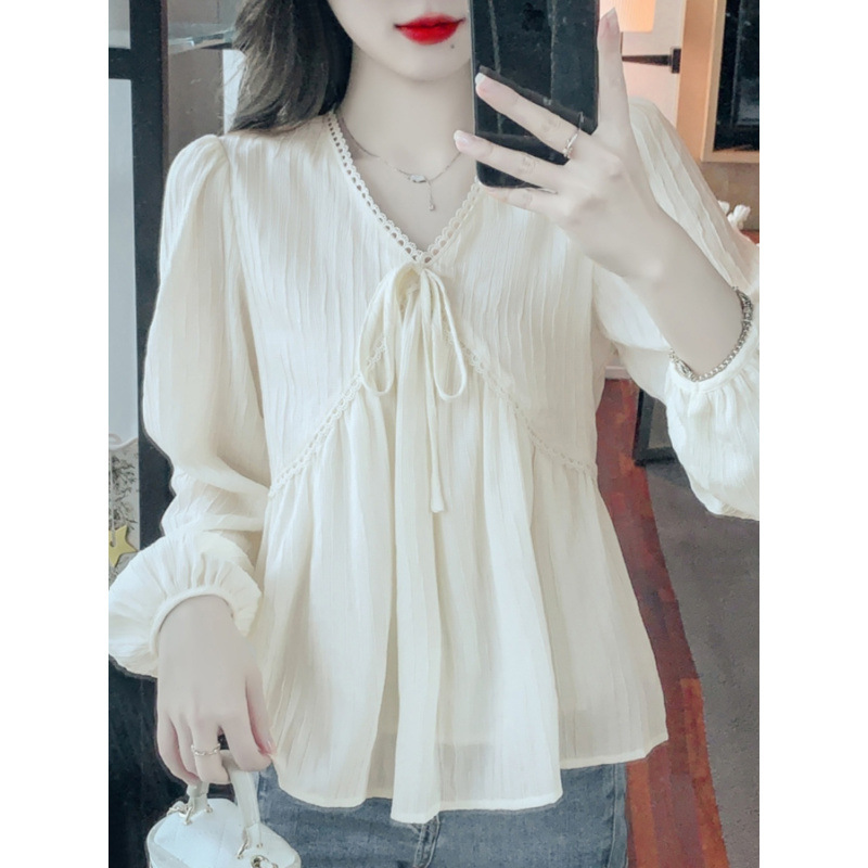 Spring elegant autumn shirt