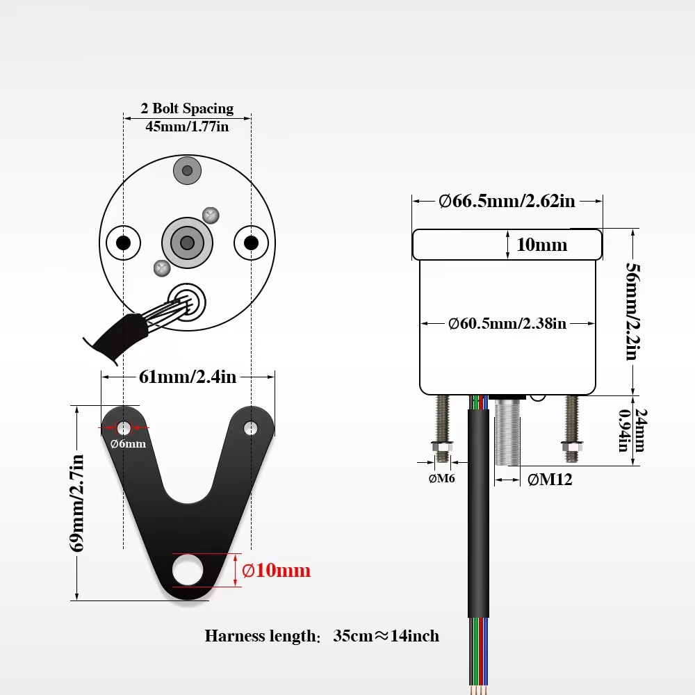 Motorcycle Integrated Led Lcd Display Instrument Assembly Instrument Retro Restoration Instrument Mileage Meter Speed Oil Volume