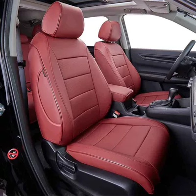 Modelə uyğun (Original) oturacaq örtükləri — Crv Seat Covers Are Specifically Suitable - wine-red-12-16-models-crv