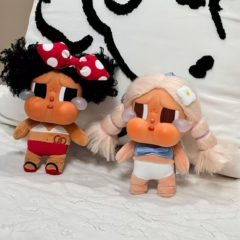 In-Stock Crybaby Cry Doll Second Generation Vacation Mode on Series Vinyl Plush Pendant Gift Blind Box