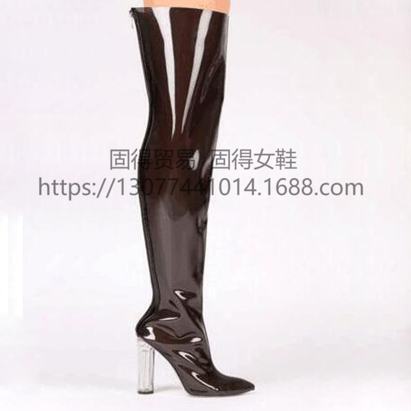 AliExpress ebay Amazon foreign trade platform exclusively for PVC transparent over-the-knee boots open toe mesh sandals summer AliExpress ebay Amazon foreign trade platform exclusively for PVC transparent over-the-knee boots open toe mesh sandals summer