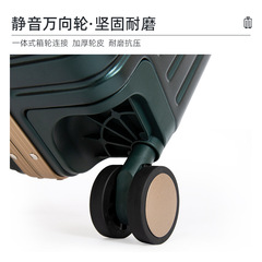 Yongsheng Aluminum Frame Alloy Luggage, 20-Inch Universal Wheel Business Cabin Suitcase with TSA-Approved Customs Lock and Telescoping Handle for Travel