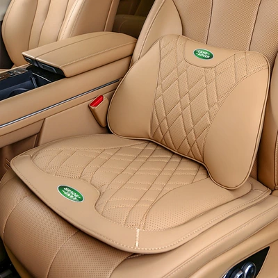 Sport Velar Headrest Lumbar Support Seat — Car roof lining - land-rover-lumbar-support-1-piece-seat-cushion-1-piece-amber-brown
