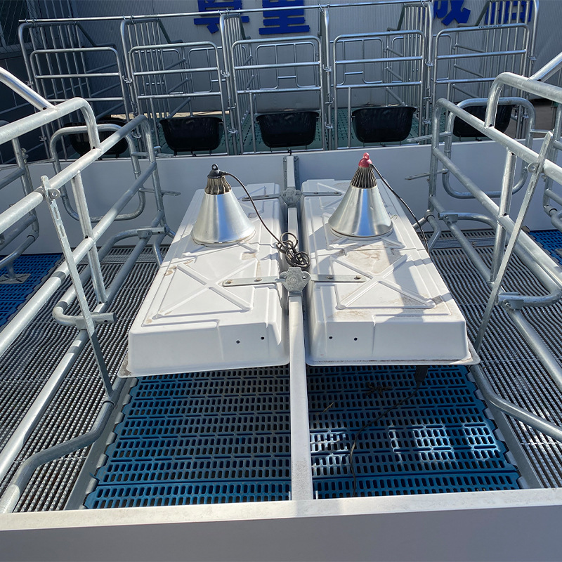 GB 2.5 Cama de parto de cerdas de estilo europeo Cama de parto de cerdas Cama de parto integrada Cama de parto de cerdos