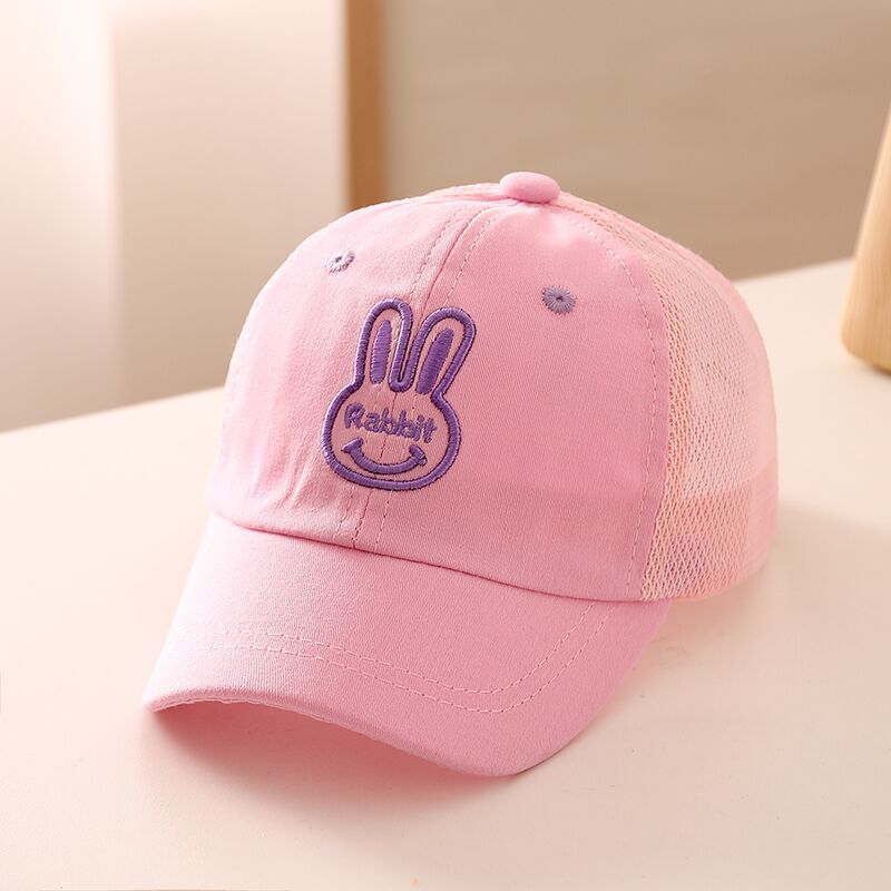 Children Unisex Cartoon Style Sweet Simple Style Rabbit Letter Embroidery Baseball Cap display picture 6
