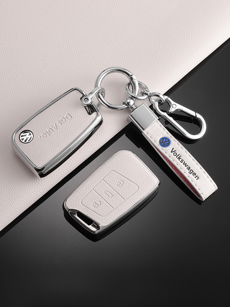Adecuado para la funda de la llave Volkswagen Sagitar todo incluido TPU patrón de piel exploración Yue Passat Bora LaVida Yue hebilla de la caja protectora