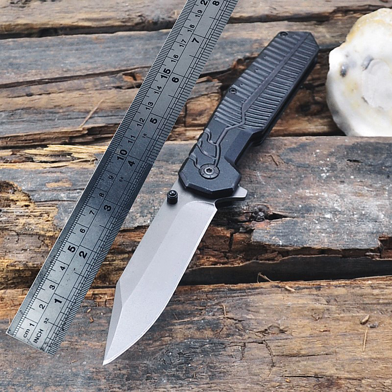 跨境户外求生小刀多功能折叠刀野营随身刀水果刀防身锋利小刀