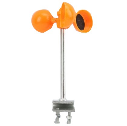 铁杆驱鸟器 360°风力反光驱鸟金具