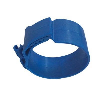 인기 60 파란색 파이프 클램프 3.8cm/600개