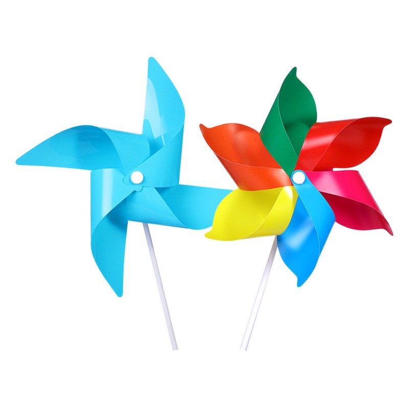 Plastic Windmill String Children's Toys Colorful Outdoor Decoration Promotional Gifts Wholesale Outdoor Wholesale Plastic Windmills