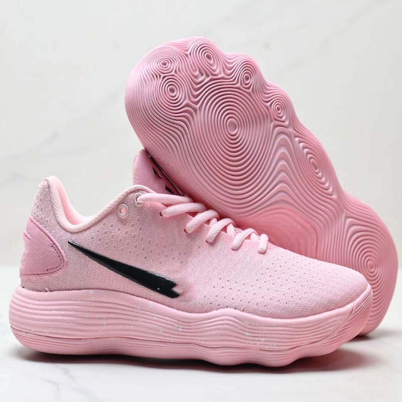 Cross-Border Pure Original Hyperdunk 2017 Pink Low-Top Basketball Shoes Woven Lightweight Soft Casual Sports Shoes