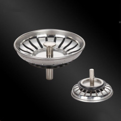 廚房不鏽鋼水槽下水器蓋子提籠密封蓋洗菜盆開關漏 過濾網 蓋配件