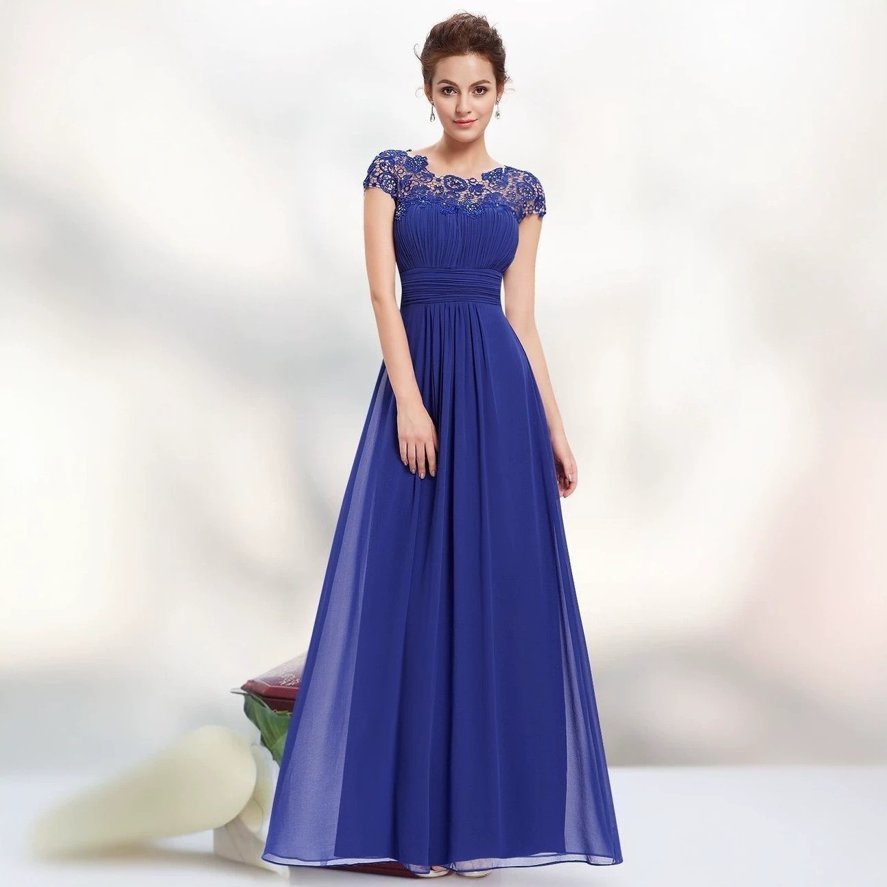 NOVEDAD DE VERANO 2020, ropa europea y americana para mujer, vestido de encaje transfronterizo nuevo de Amazon, vestido de noche para dama de honor, nuevo estilo image 8