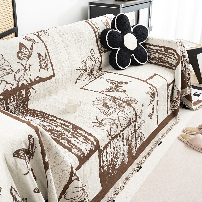 Four Seasons Universal Advanced Sofa Towel One Whole All-inclusive Universal Cover Sofa Cushion Blanket Chenille Sofa Cover Cloth