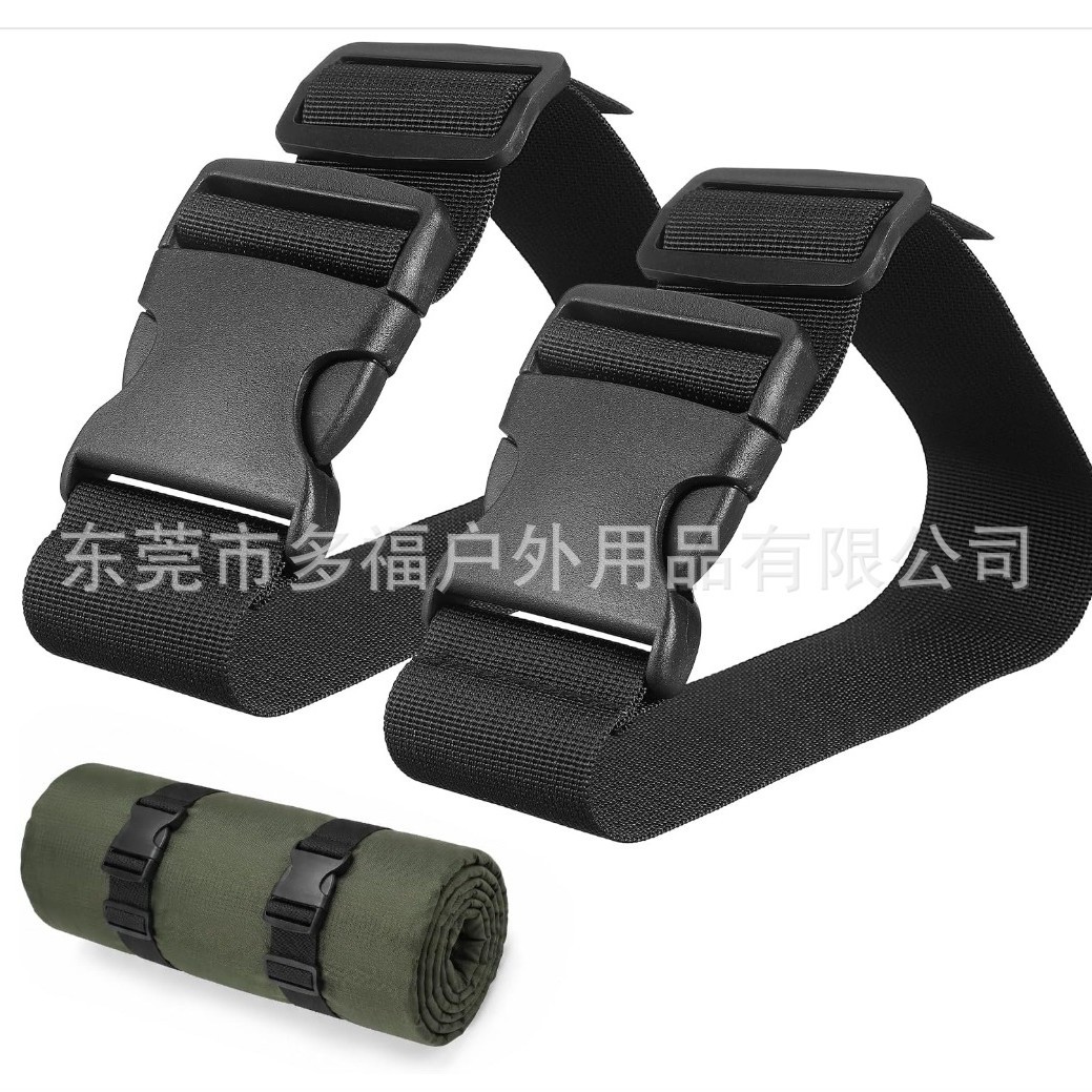 Adjustable buckle strap, multifunctional plastic buckle webbing, storage tightening strap, waist bag extension strap