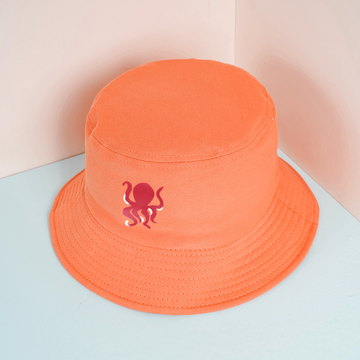 Unisex Simple Style Octopus Printing Bucket Hat display picture 3