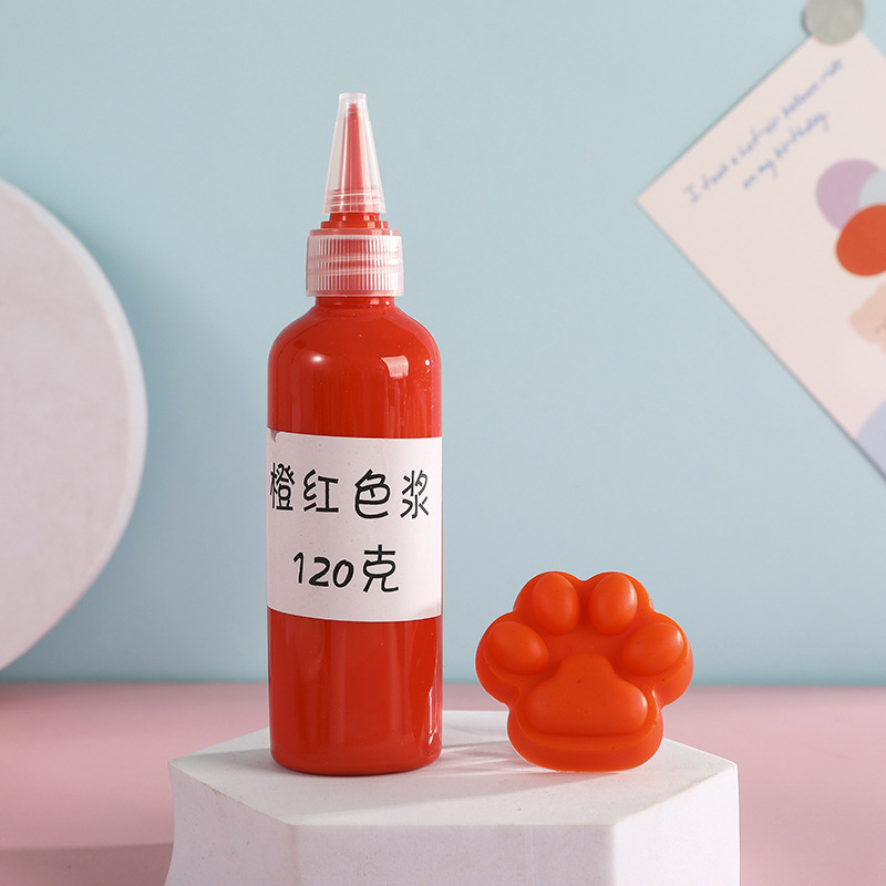 Rojo anaranjado; 120 g/botella