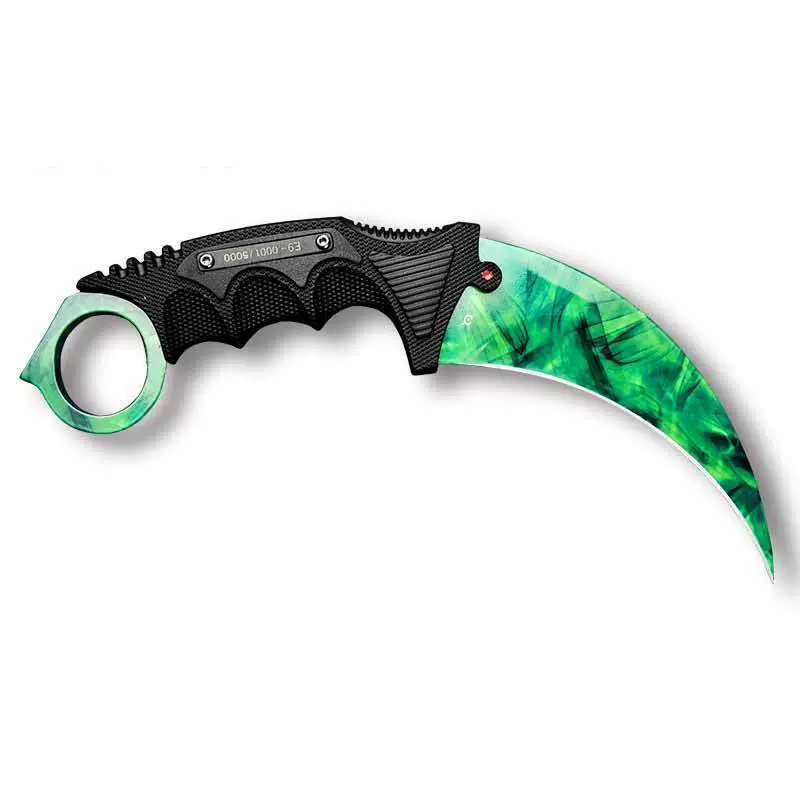 Наклейка виниловая водонепроницаемая Karambit цветная стильная, для ноутбука/SUV/JDM кемпера, 13 см