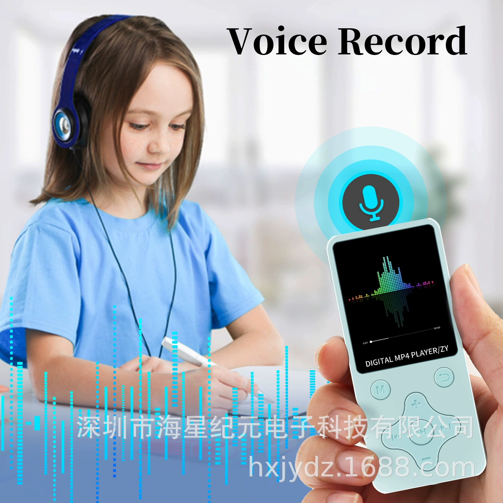 MP3/MP4-плеер Starx Era, Bluetooth с картой, экран, тонкий портативный, 4–64 ГБ