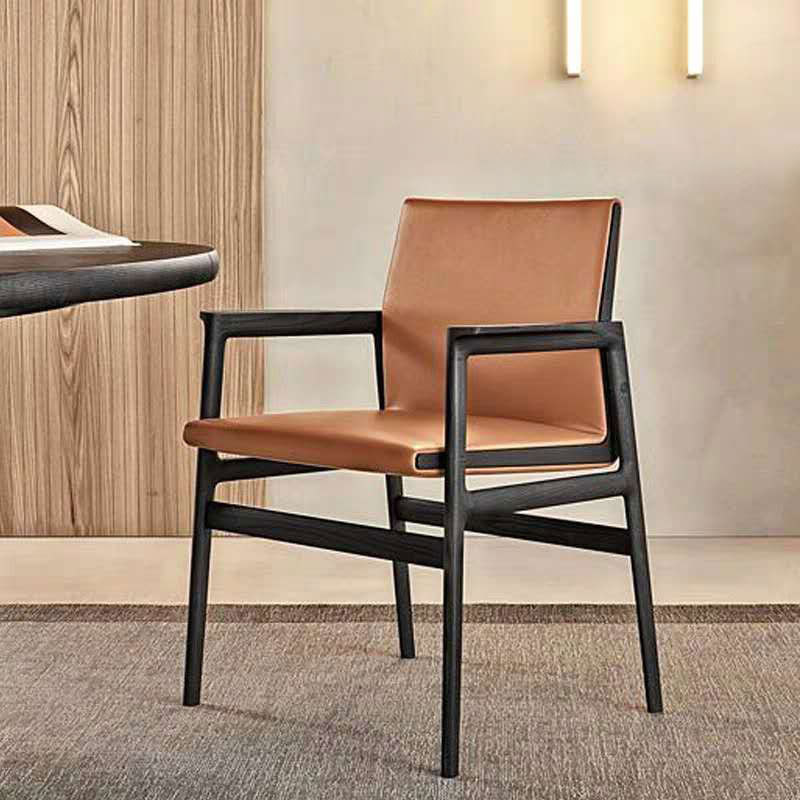 Silla de comedor de madera maciza S23 (a partir de dos)