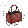 Red double-sided bag, pendant