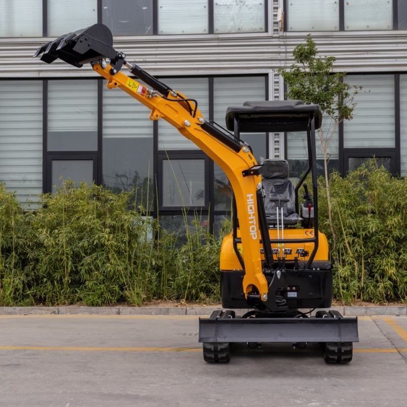 Exportación de 2 toneladas de mini excavadora de orugas de Arabia Saudita HT20 mini gancho para la explotación de tierras desérgicas, mini excavadora europea 5EPA