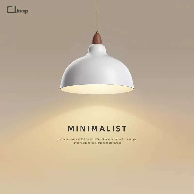 设计师餐厅吊灯北欧奶油风客厅书房卧室灯创意个性日式侘寂风灯饰