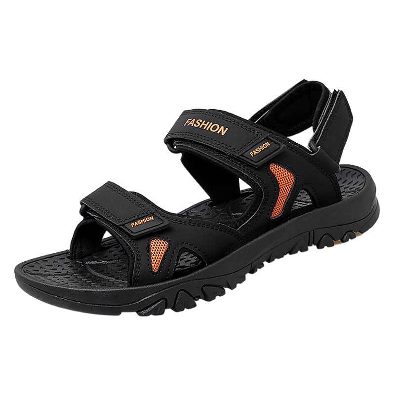 Más tamaño sandalias de los hombres de comercio exterior verano nueva moda estudiante juventud casual zapatos de playa zapatillas de hombre moda al por mayor entrega