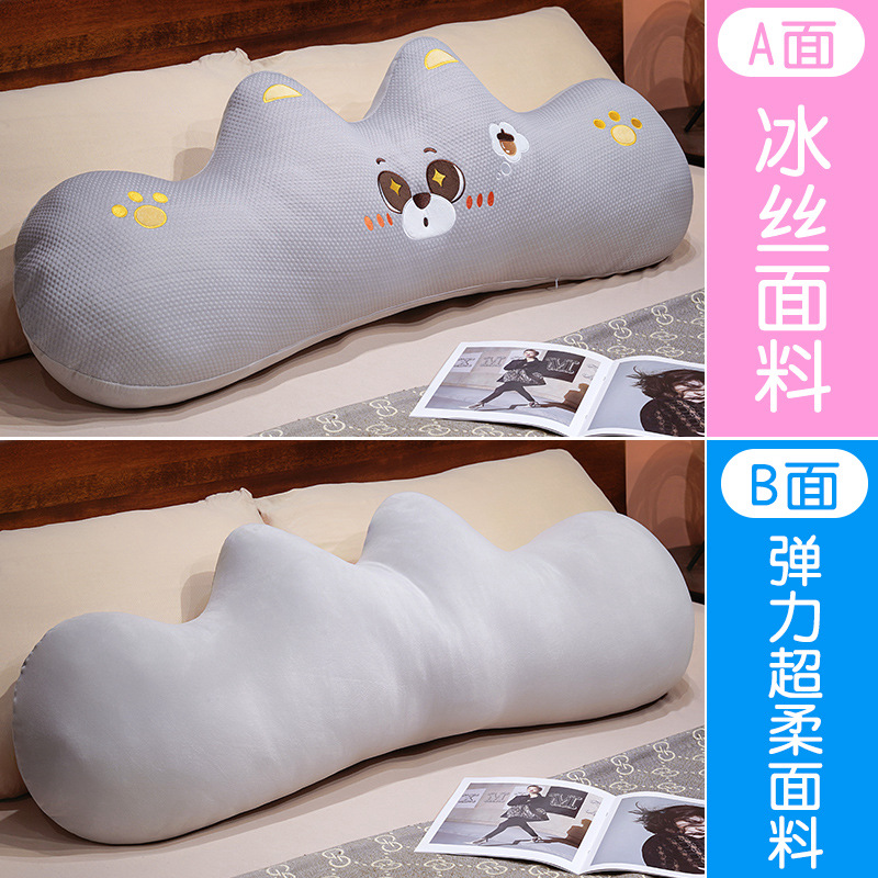 Filamento de hielo animal almohada pierna almohada almohada de cabeza de verano fresco dibujos animados almohada siesta almohada colchón almohada pierna almohada almohada de cabeza de cama