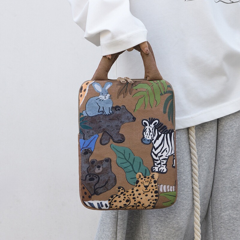 Laptop bag, stylish briefcase for women 14inch Apple laptop bag 11inch iPad tablet bag