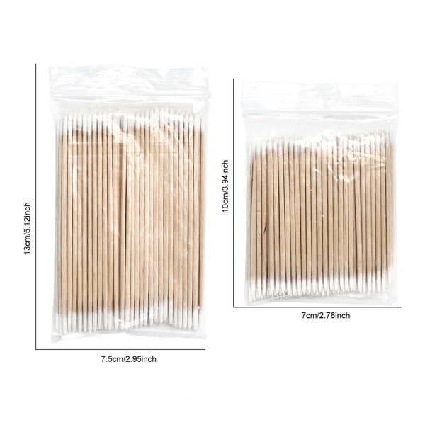 disposable cotton cotton swabs for manicure