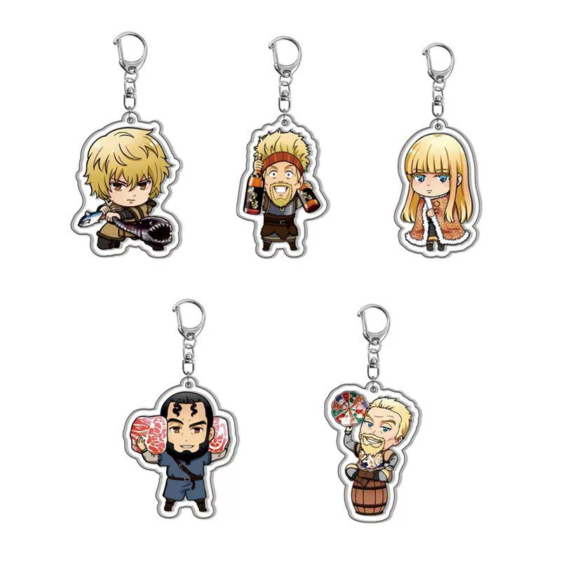 [Mezzanine] Лёд и море война акриловый брелок Торминн Торц Cartoon Pattern Pendant