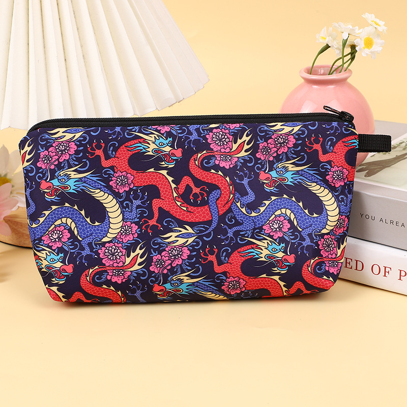 Estilo coreano ins niña bolsa de almacenamiento de corazón simple bolsa de cosméticos portátil multifuncional viaje esencial mini bolsa de lavado