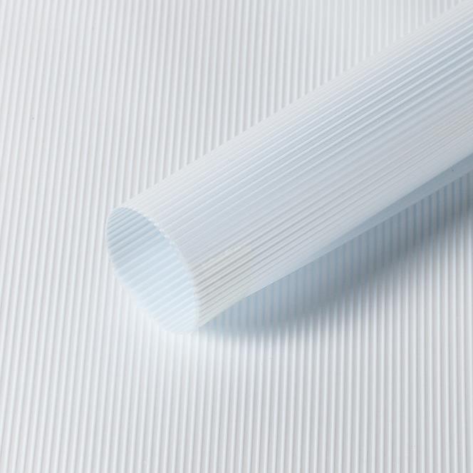 Fábrica de fiestas de flores al por mayor nueva línea de textura flor embalaje florista de color sólido papel de envoltura flor