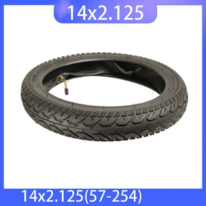 14 düym 14X2.125(57-254) elektrikli qatlanan velosiped/skuter üçün daxili və xarici şin