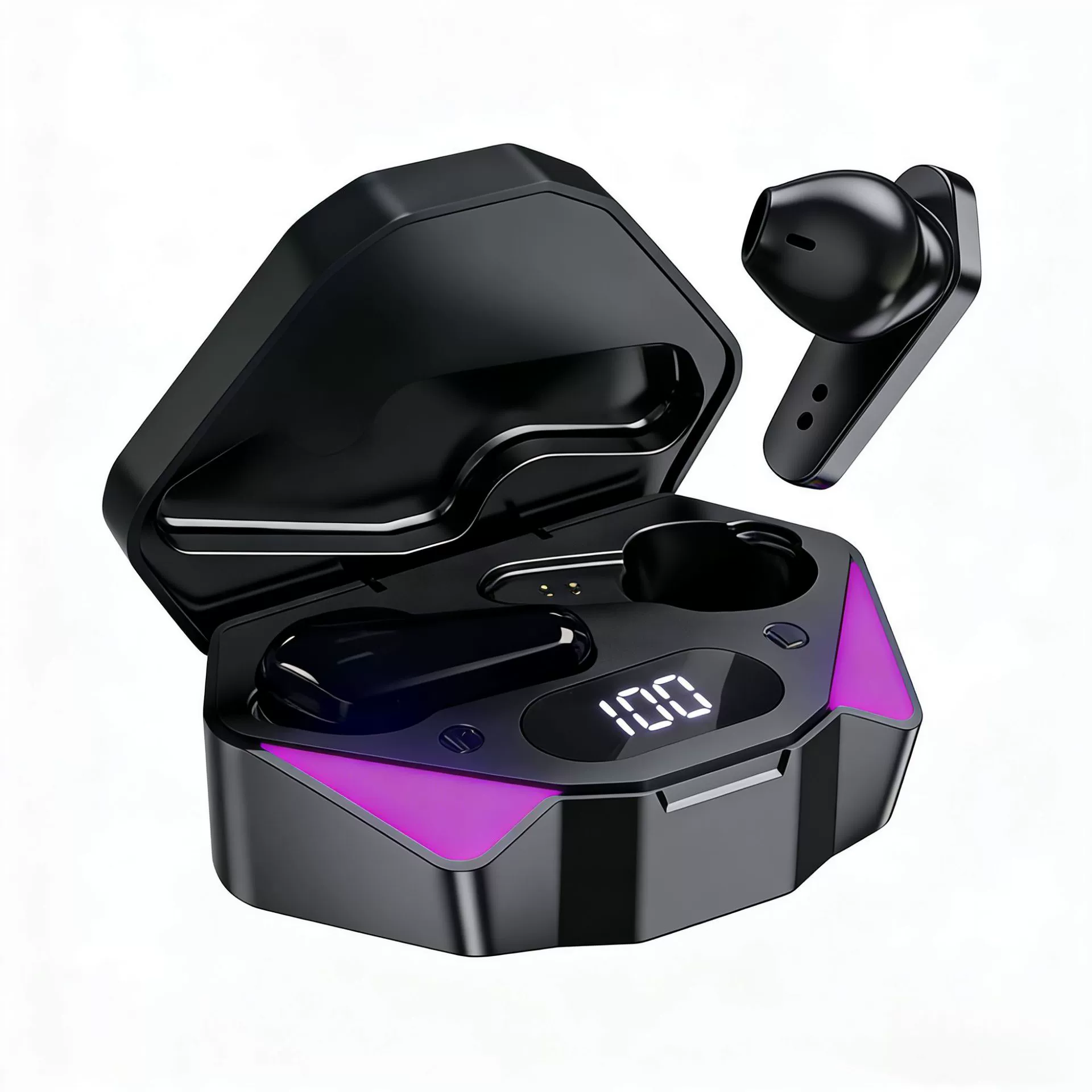 Spot X15 Lanxun 5656T2 э-спорт игровой Bluetooth наушники 5.3 сверхдолгая батарея, низкая задержка, цифровой дисплей высокого разрешения