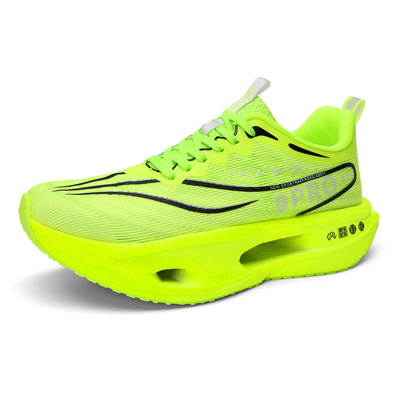 Nuevo conejo rojo de verano 9pro zapatos de corrida de placa de carbono padres-hijos red ligera zapatos deportivos amortiguadores zapatos de moda de pareja en vivo