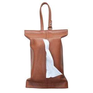 Car-Mounted High-End Tissue Box, Car Armrest Box, Tissue Box, Face Towel Storage Bag, High-End Tissue Cover