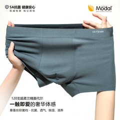 高級120本のモーデール男性下着卸売り绢糸抗菌男性下着男性モーデール代発