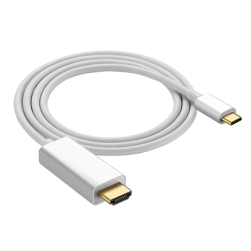 Type-C to HDMI Rotary Wiring 4K HD conversion wire desktop computer graphics card external TV projection