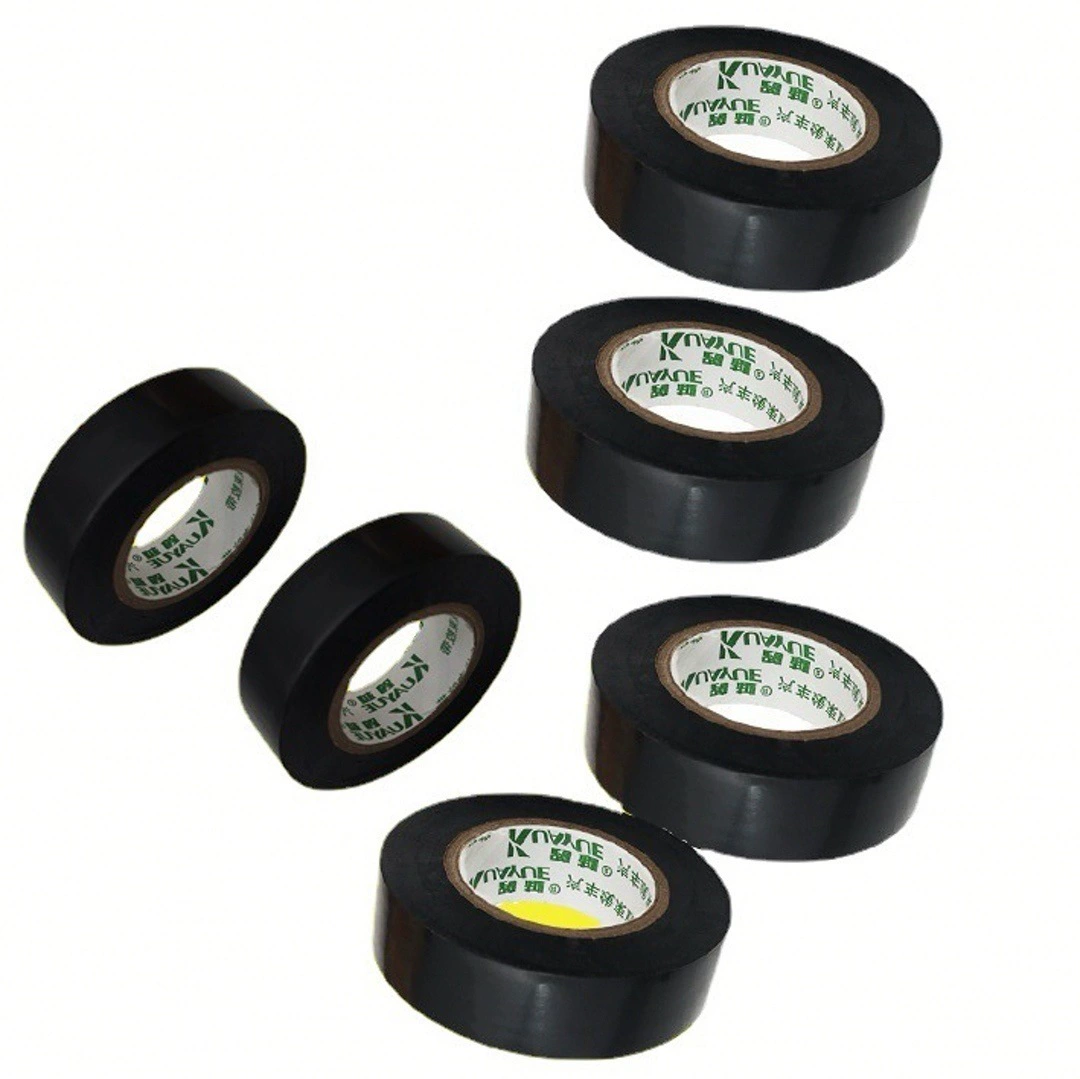 Водонепроницаемая лента автомобильный жгут проводов черная липкая изоляционная лента из ПВХ электрическая лента оптовая продажа с фабрики