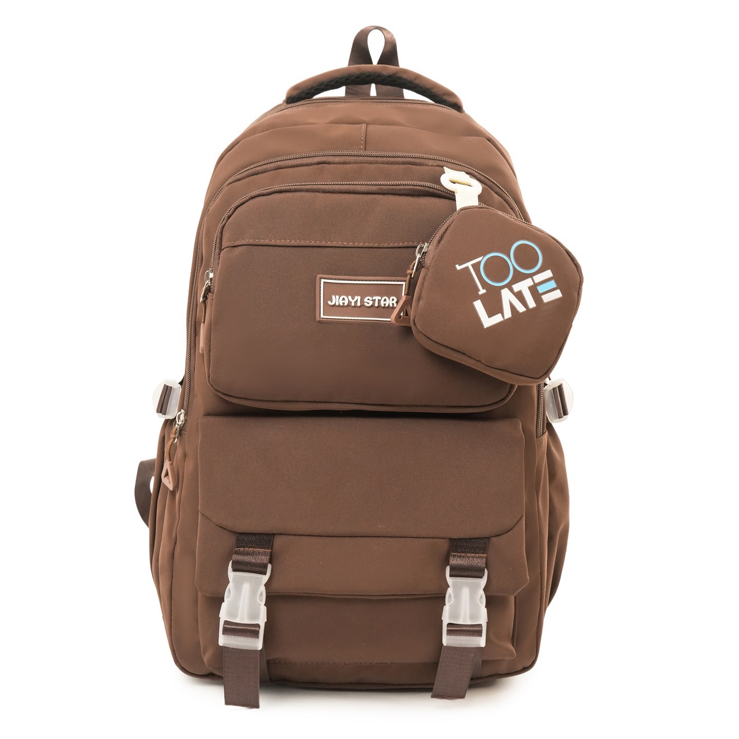 Mochila de dibujos animados de gran capacidad, mochila de escuela secundaria simple y encantadora, tendencia casual para estudiantes universitarios, libro de parejas