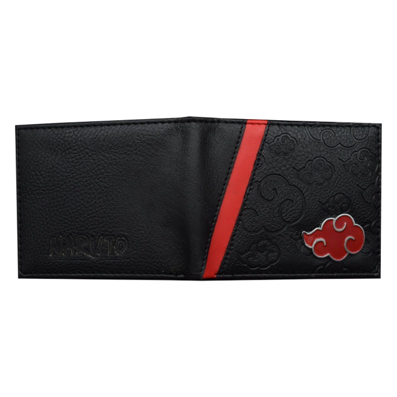 New Anime peripheral Naruto Naruto Sasuke Xiao organization Hongyun cartoon wallet pu men's wallet