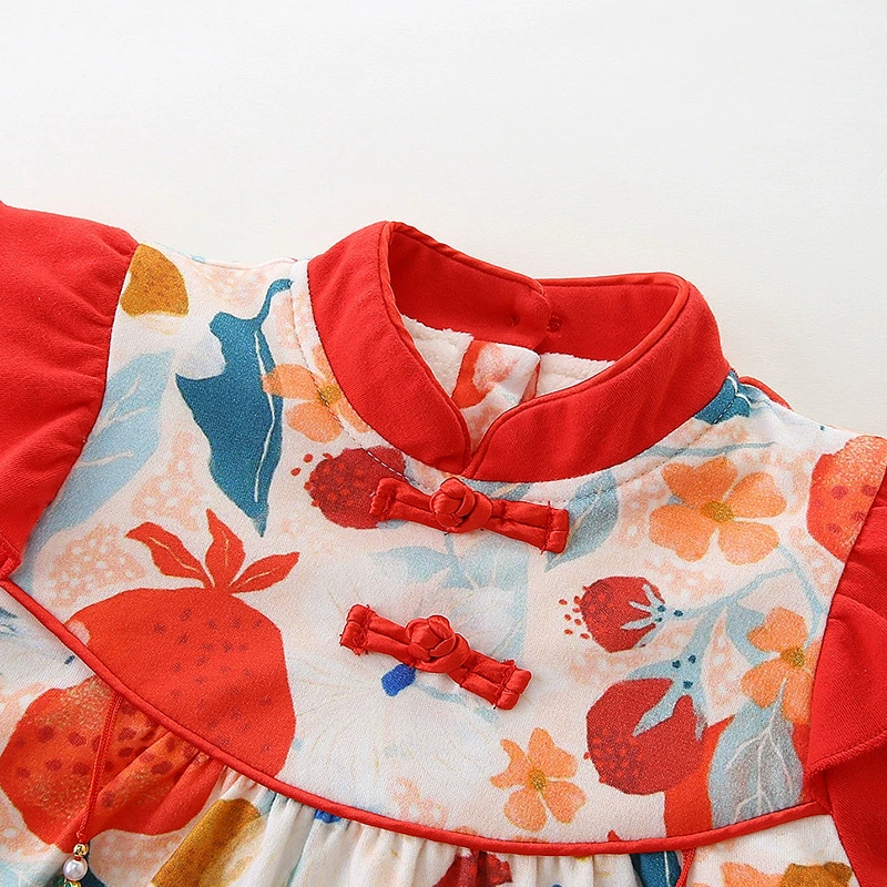 Children's warm overall girl's, children's clothing