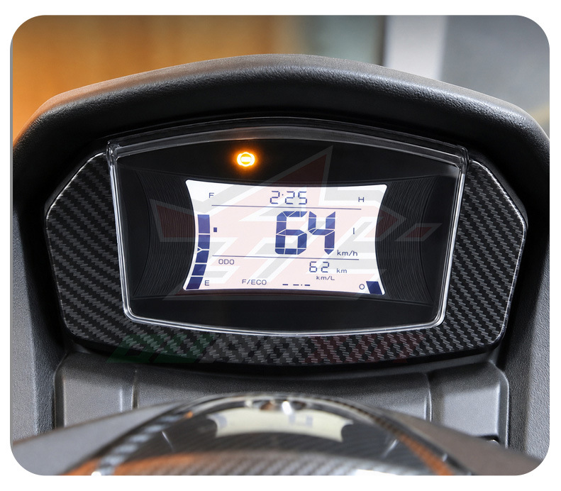 Suitable for Yamaha Nmax155 20-25 Models Dashboard Modification Decorative Accessories Carbon Fiber Pattern Frame