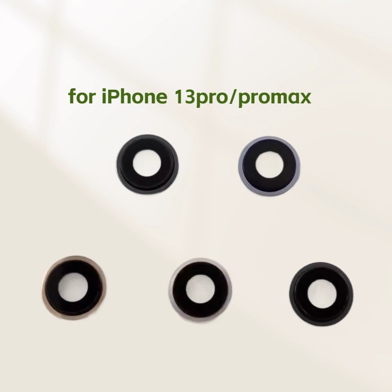 Aplicable a iphone11 12 13 14 15 16 pro xsmax cámara trasera lente con marco