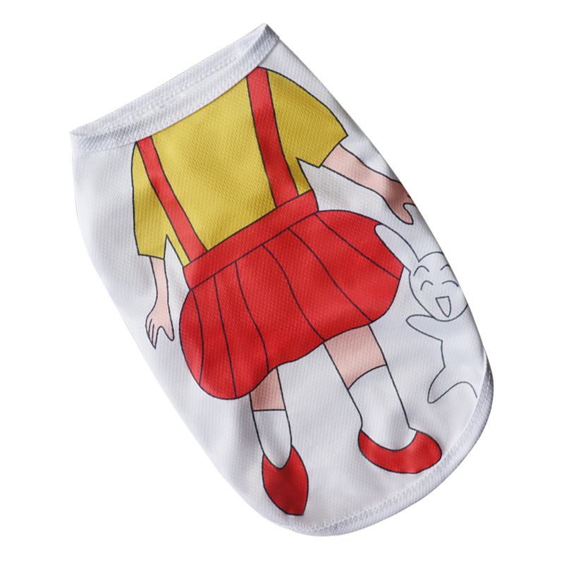 -예쁜 소녀-만화 조끼