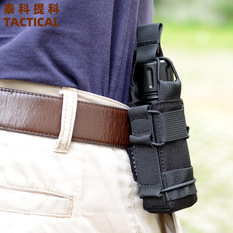 Bolsa táctica de una sola articulación bolsa de accesorios MOLLE EDC Mini pequeña bolsa colgante mochila táctica multifuncional bolsa auxiliar cinturón colgante